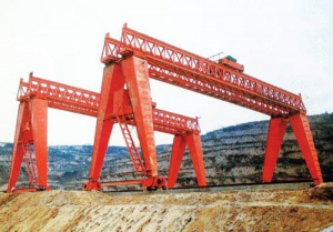 MG花架雙主梁門式起重機