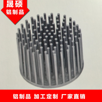 冷鍛散熱器加工定制 鍛壓LED燈散熱器 加工定制